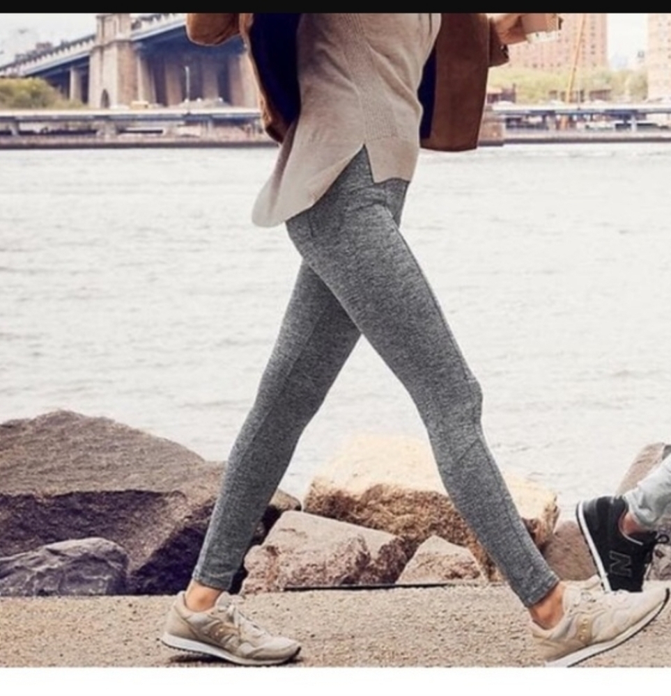 Athleta Metro High Waisted Leggings Herringbone Size XS